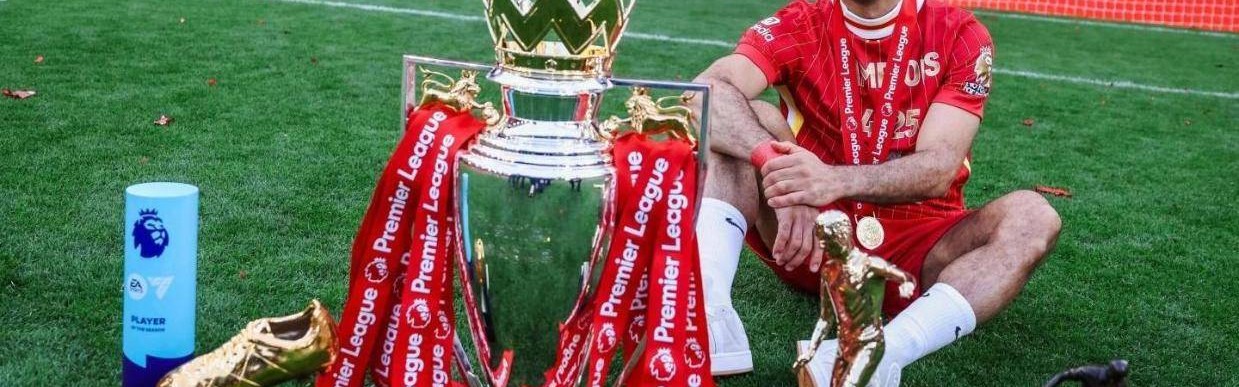 萨拉赫利物浦生涯15瞬间：戴皇冠晒奖杯 NEVERGIVEUP